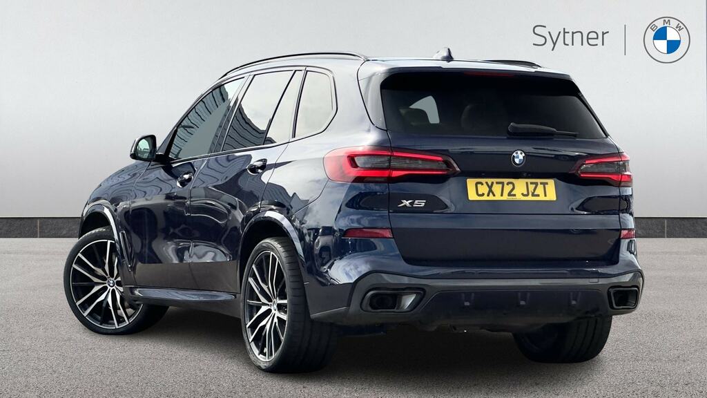 BMW X5 Xdrive40d Mht M Sport 7 Seat Tecpro Pk CX72JZT Blue #2