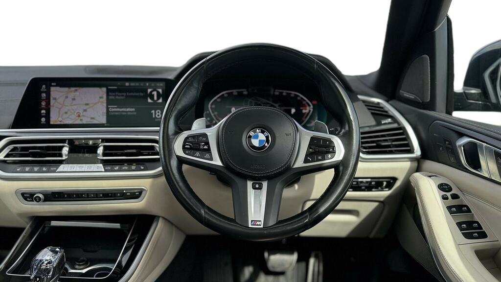 BMW X5 Xdrive40d Mht M Sport 7 Seat Tecpro Pk CX72JZT Blue #5