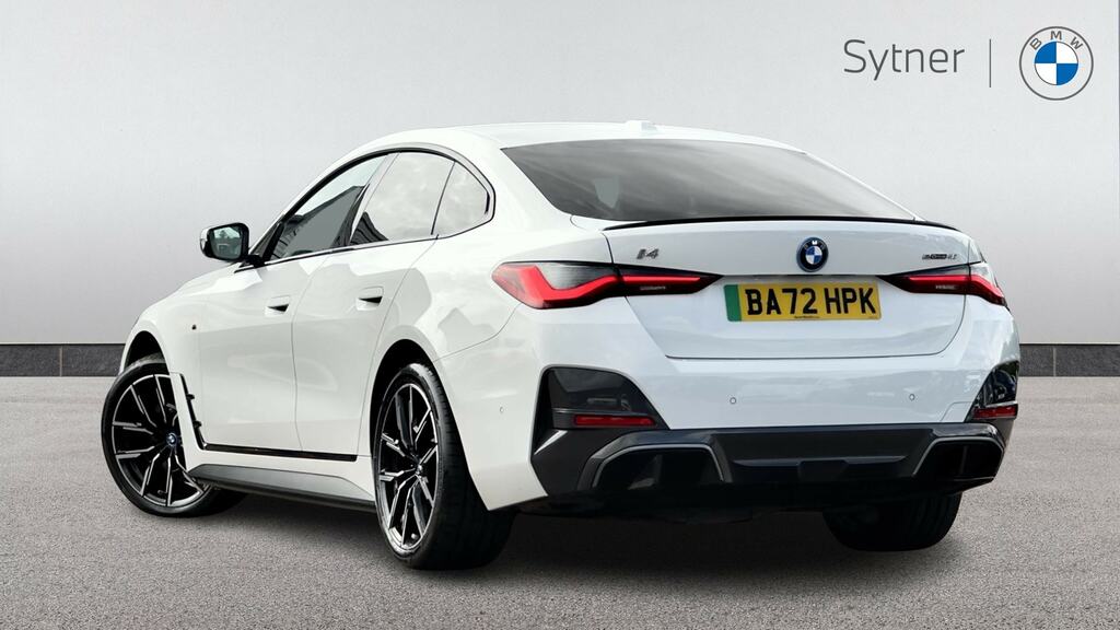 BMW i4 250Kw Edrive40 M Sport 83.9Kwh Pro Pack BA72HPK White #2