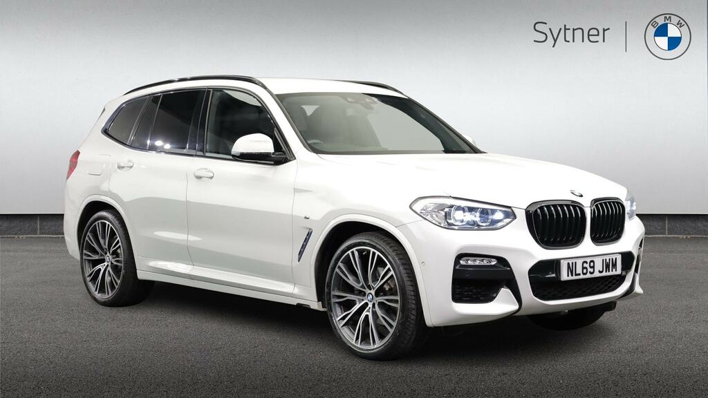 BMW X3 Xdrive20d M Sport Step NL69JWM White