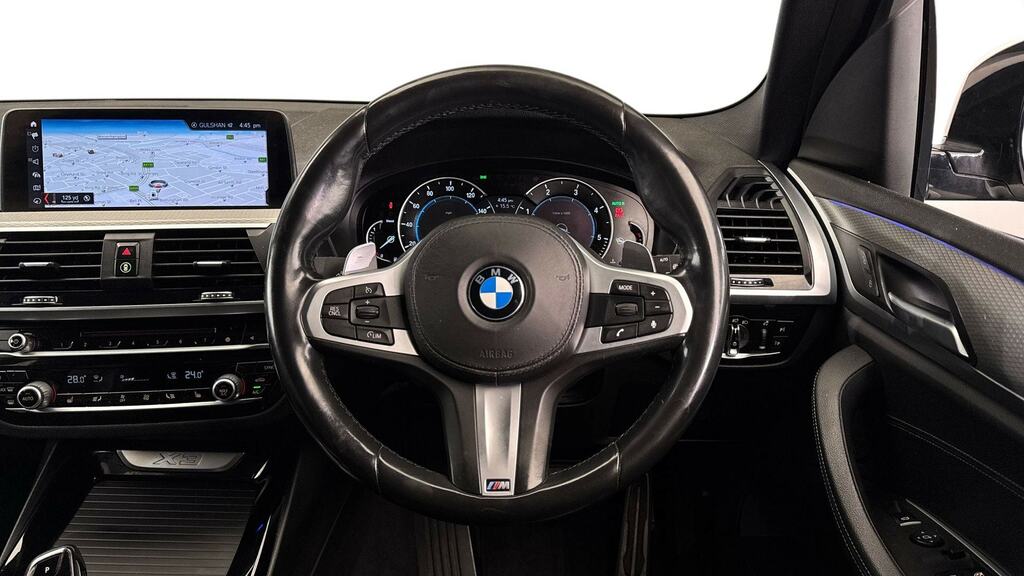 BMW X3 Xdrive20d M Sport Step NL69JWM White #5