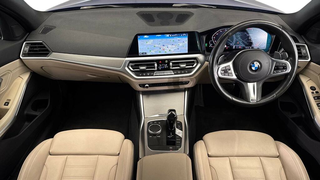 BMW 3 Series 330I M Sport Step FL69BNU Blue #4