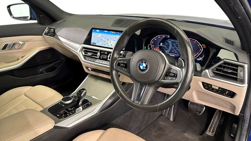 BMW 3 Series 330I M Sport Step FL69BNU Blue #6