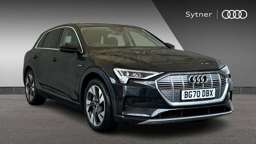 Audi E-tron 230Kw 50 Quattro 71Kwh Sport Cs Black