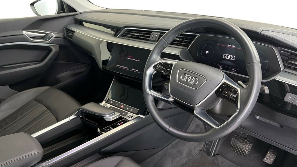 Audi E-tron 230Kw 50 Quattro 71Kwh Technik HG72JDK Black #6