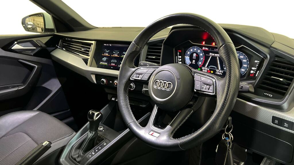 Audi A1 30 Tfsi 110 S Line S Tronic White #6