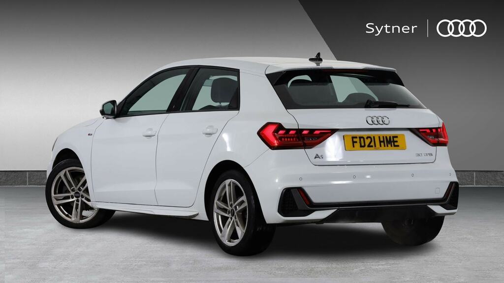 Audi A1 30 Tfsi 110 S Line S Tronic White #3