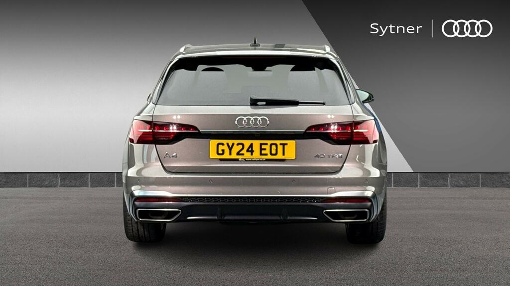 Audi A4 Avant Black Edition Blue #8