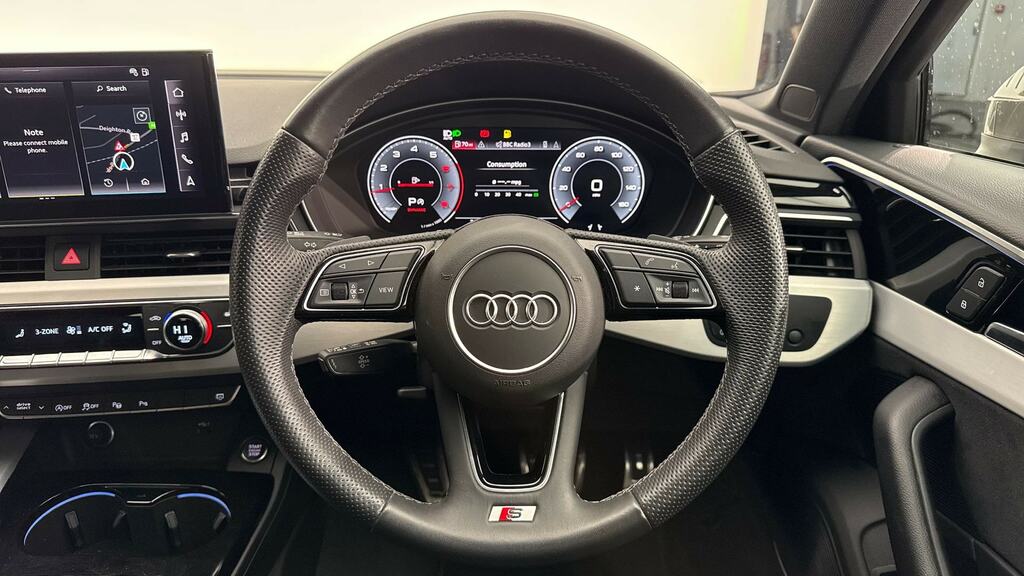 Audi A4 Avant Black Edition Blue #10