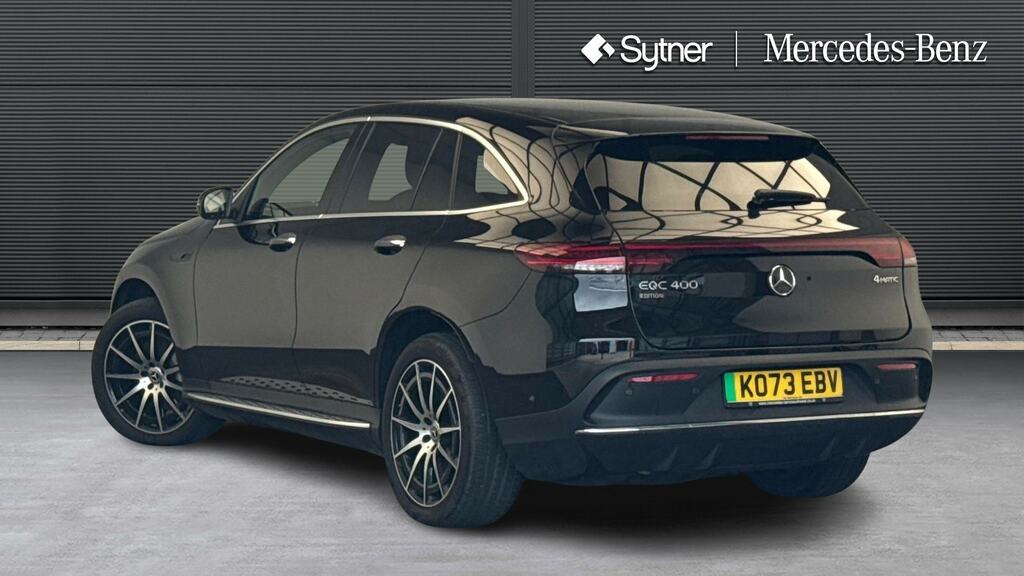 Mercedes-Benz EQC Eqc 400 300Kw Amg Line Edition 80Kwh KO73EBV Black #2