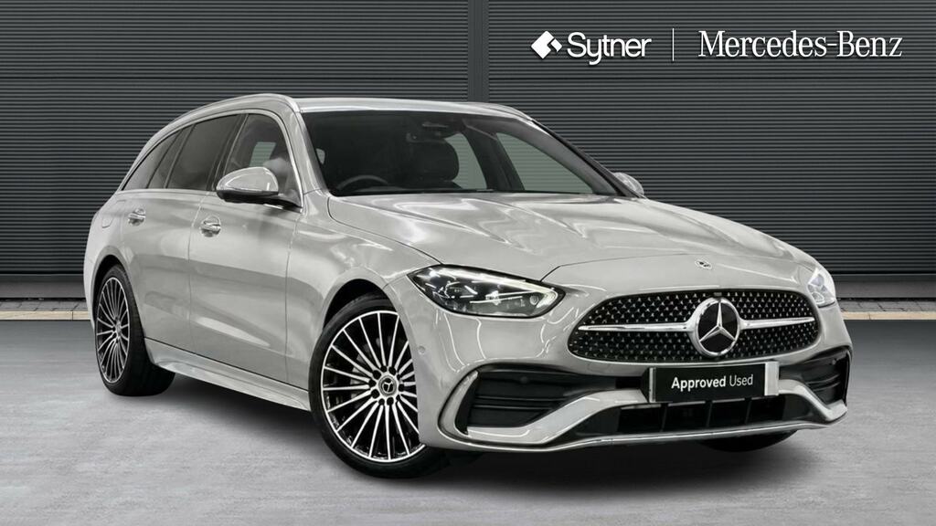 Mercedes-Benz C Class C200 Amg Line Premium 9G-tronic Grey
