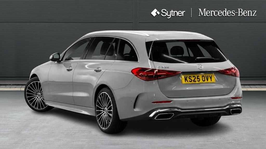 Mercedes-Benz C Class C200 Amg Line Premium 9G-tronic KS25OVY Grey #2