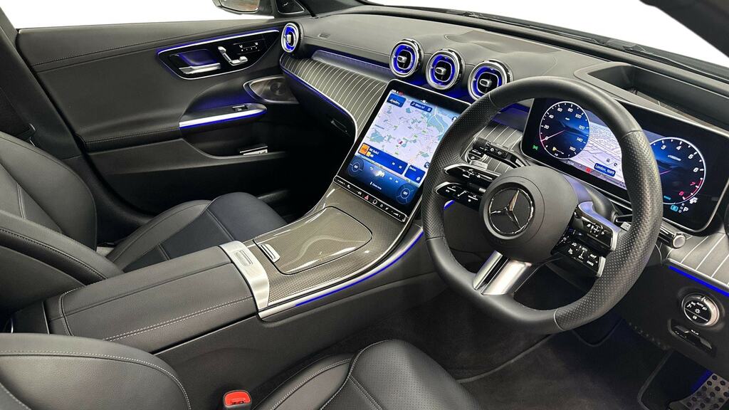Mercedes-Benz C Class C200 Amg Line Premium 9G-tronic KS25OVY Grey #3