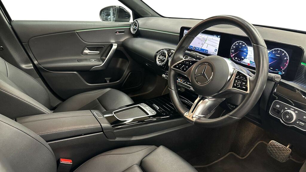 Mercedes-Benz A Class A180 Sport Executive KX25YHC Black #3