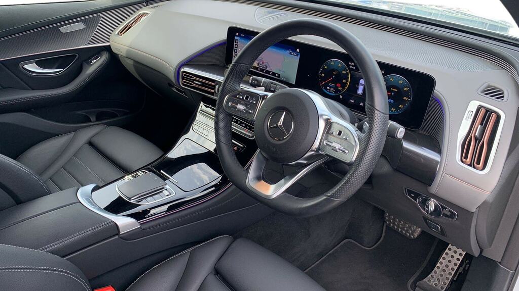 Mercedes-Benz EQC Eqc 400 300Kw Amg Line Edition 80Kwh KO73DMZ Silver #3