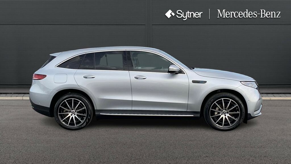 Mercedes-Benz EQC Eqc 400 300Kw Amg Line Edition 80Kwh KO73DMZ Silver #4
