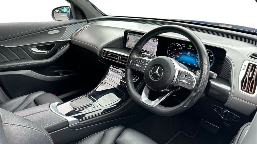 Mercedes-Benz EQC Eqc 400 300Kw Amg Line Edition 80Kwh KO73YFC Blue #3