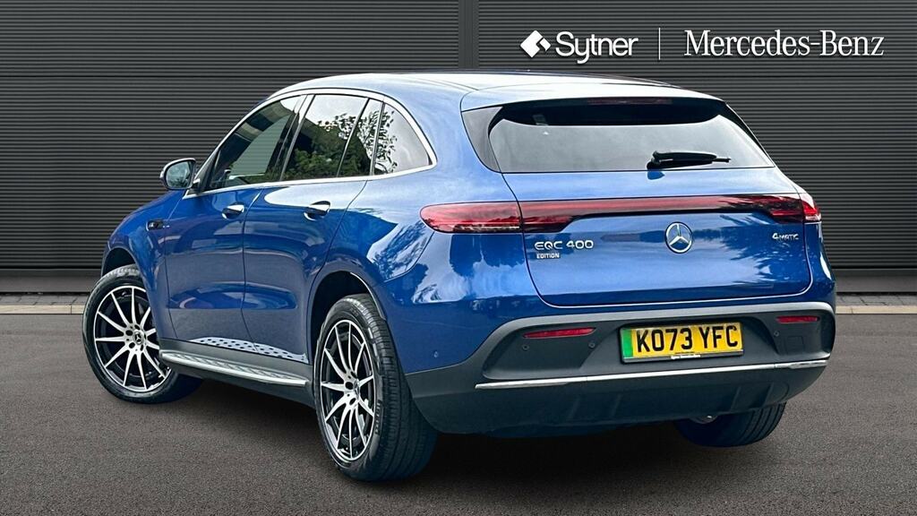 Mercedes-Benz EQC Eqc 400 300Kw Amg Line Edition 80Kwh KO73YFC Blue #2