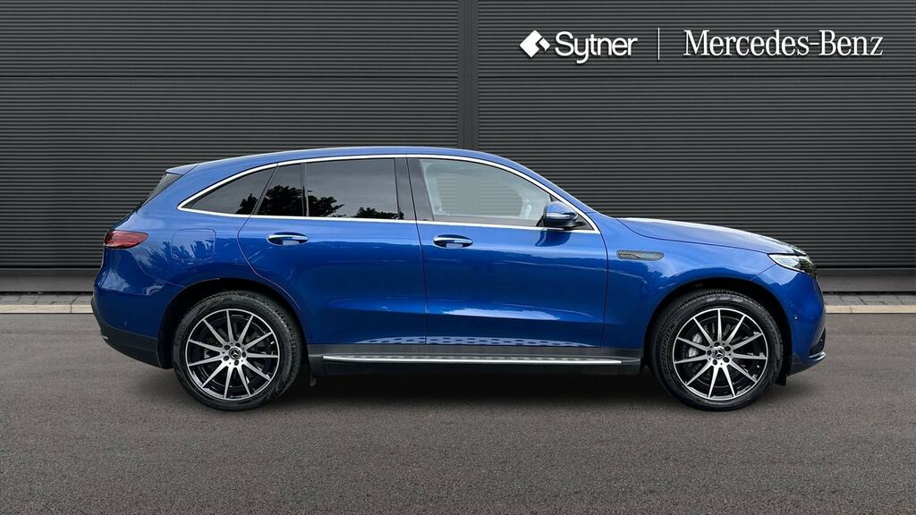 Mercedes-Benz EQC Eqc 400 300Kw Amg Line Edition 80Kwh KO73YFC Blue #4