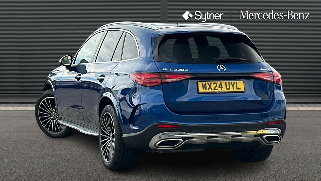 Mercedes-Benz GLC Class Glc 220D 4Matic Amg Line Premium 9G-tronic WX24UYL Blue #2