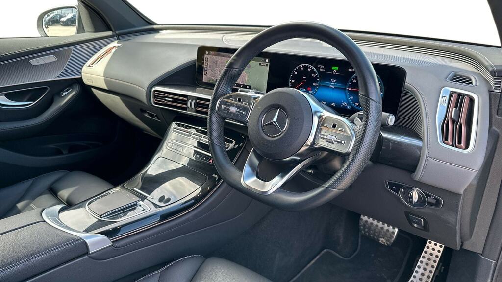 Mercedes-Benz EQC Eqc 400 300Kw Amg Line Premium 80Kwh KM73OTN Black #3