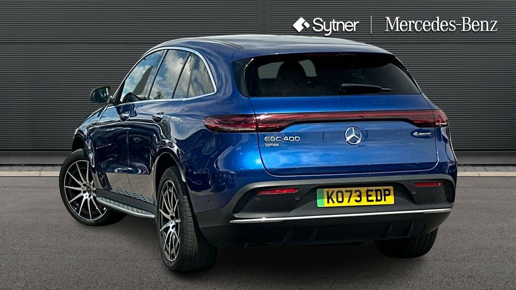 Mercedes-Benz EQC Eqc 400 300Kw Amg Line Edition 80Kwh KO73EDP Blue #2