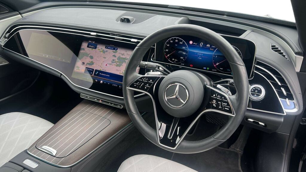 Mercedes-Benz E Class E450d 4Matic Exclusive Premium Plus 9G-tronic Blue #3
