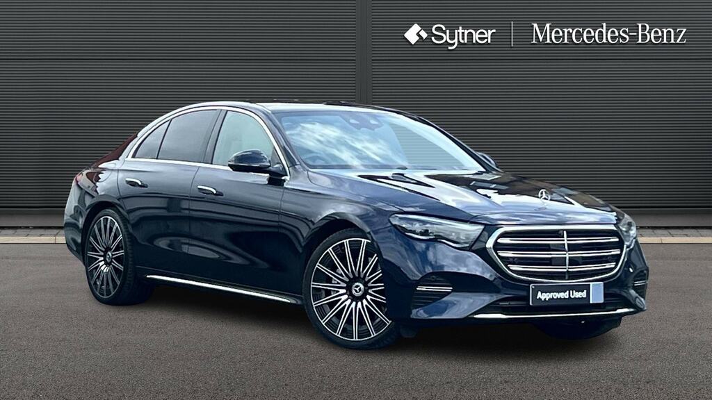 Mercedes-Benz E Class E450d 4Matic Exclusive Premium Plus 9G-tronic Blue