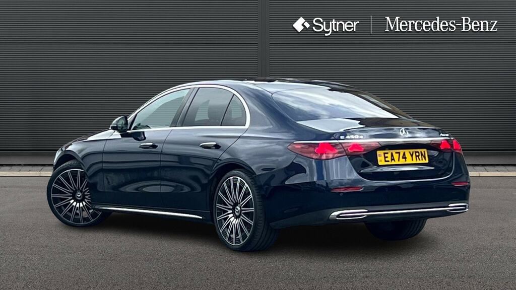 Mercedes-Benz E Class E450d 4Matic Exclusive Premium Plus 9G-tronic Blue #2