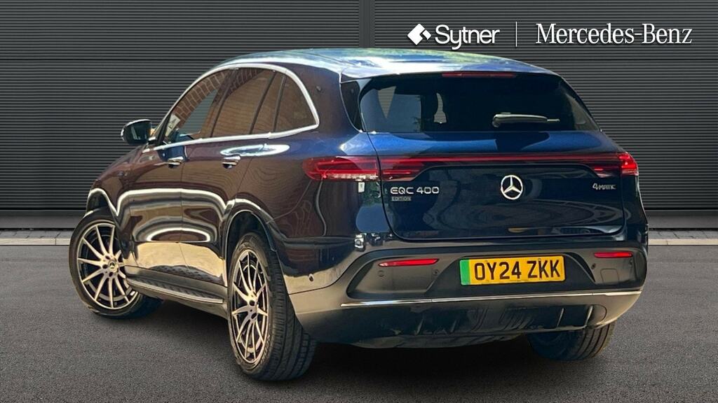 Mercedes-Benz EQC Eqc 400 300Kw Amg Line Edition 80Kwh Blue #2