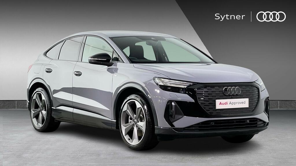 Audi Q4 E Tron 210Kw 45 82Kwh Black Edition Tech Pack Grey