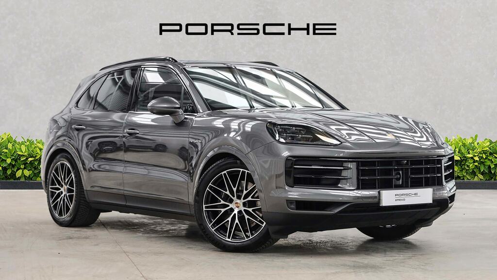 Porsche Cayenne E-hybrid Tiptronic S Grey
