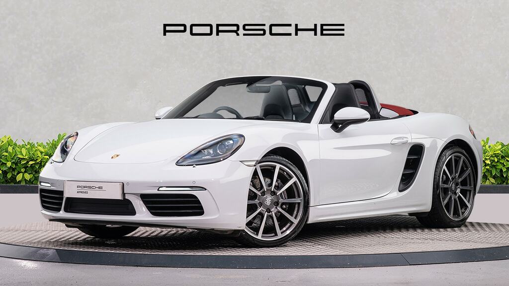 Porsche 718 Boxster 2.0 Pdk White #5