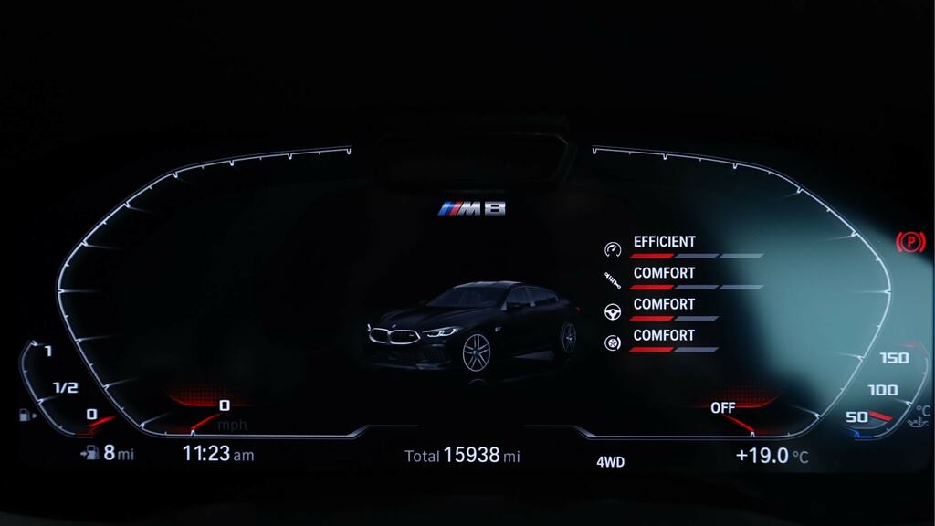 BMW M8 Gran Coupe M8i V8 Competition Steptronic Euro 6 Grey #9