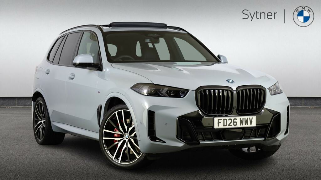 BMW X5 Xdrive50e M Sport Techpro Pack FD26WWV Grey