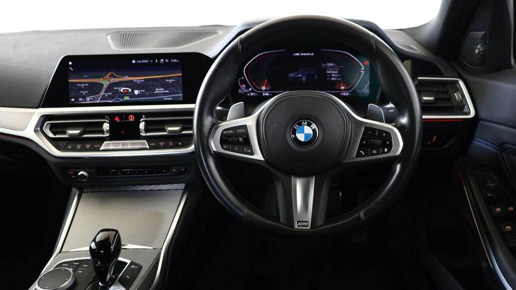BMW 3 Series M340d Xdrive Mht Step YL21BJK Blue #5