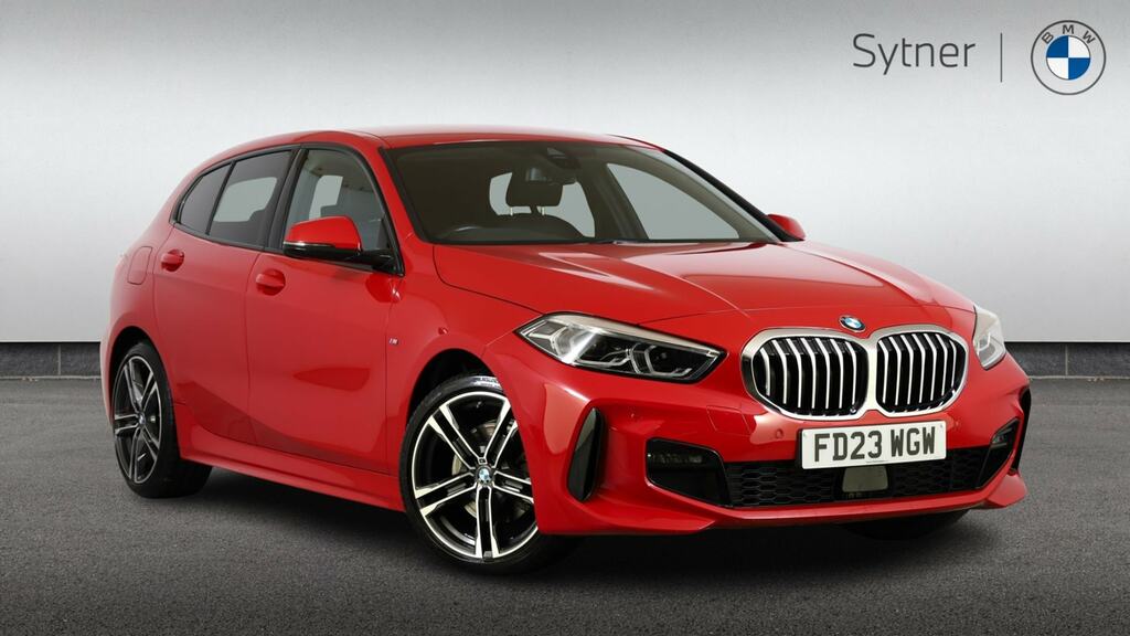 BMW 1 Series 118I 136 M Sport Live Cockpit Professional FD23WGW Red