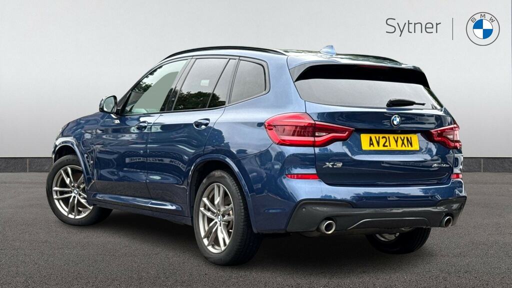 BMW X3 Xdrive 30E M Sport Blue #2