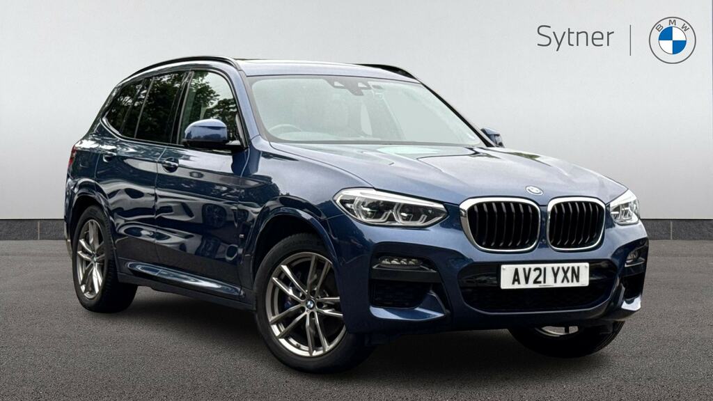 BMW X3 Xdrive 30E M Sport Blue