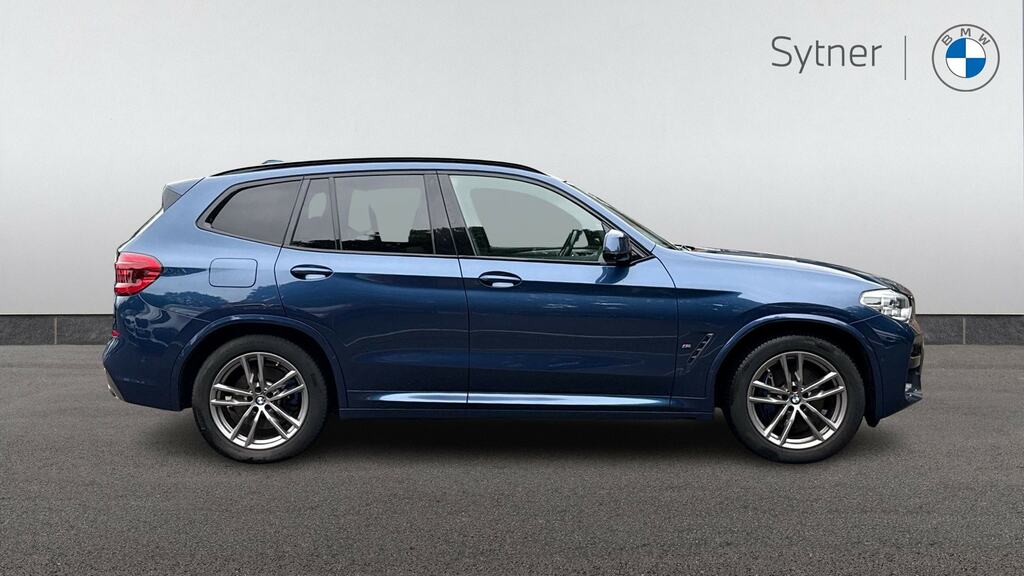 BMW X3 Xdrive 30E M Sport Blue #3