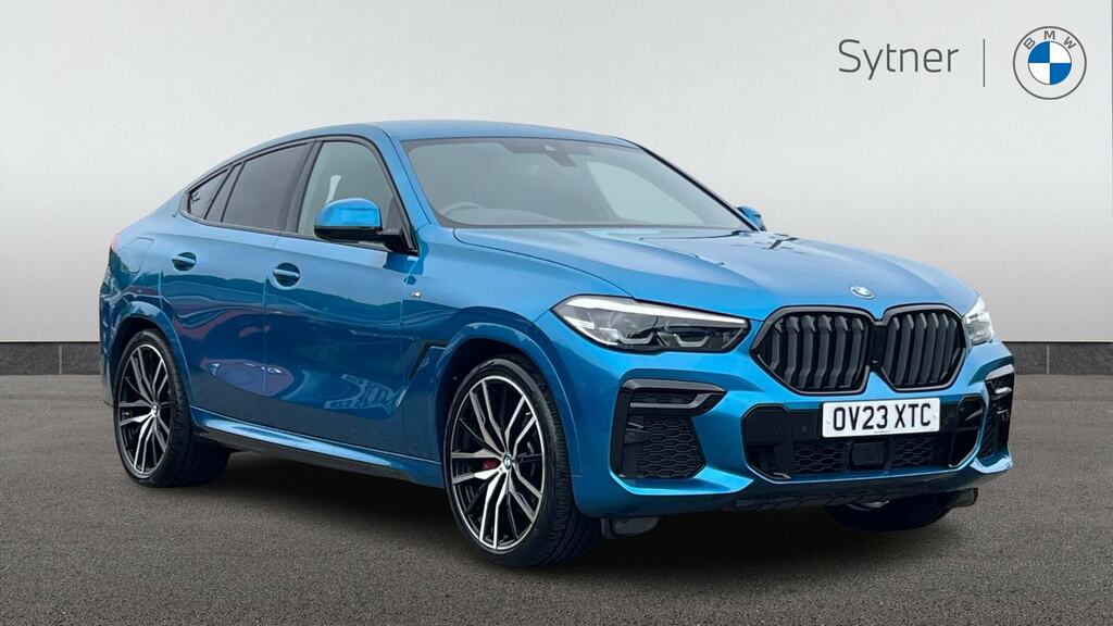 BMW X6 Xdrive30d Mht M Sport Step Techpro Pk Blue