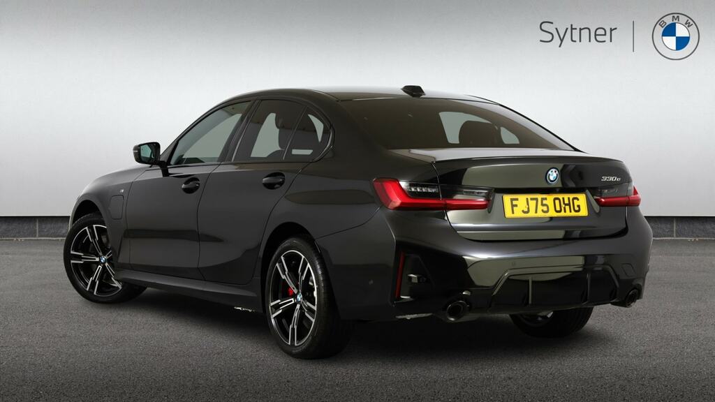 BMW 3 Series 330E 22.3 Kwh M Sport Step Tech Pack Black #2