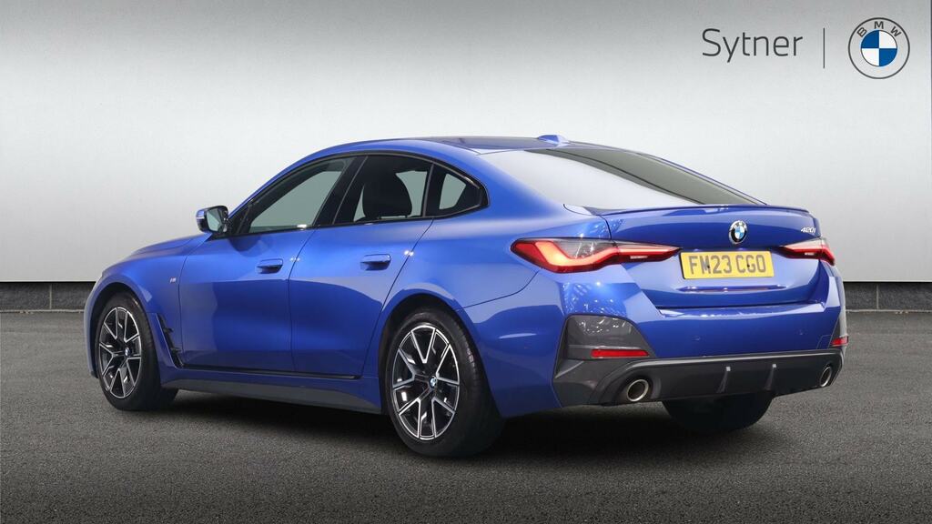 BMW 4 Series Gran Coupe 420I M Sport Step Blue #2