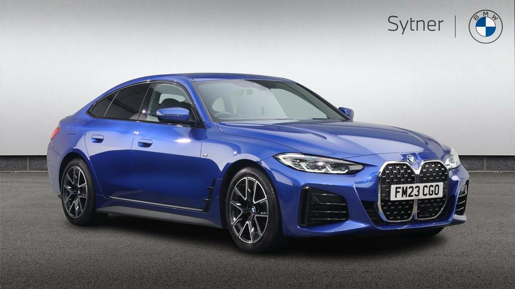 BMW 4 Series Gran Coupe 420I M Sport Step Blue