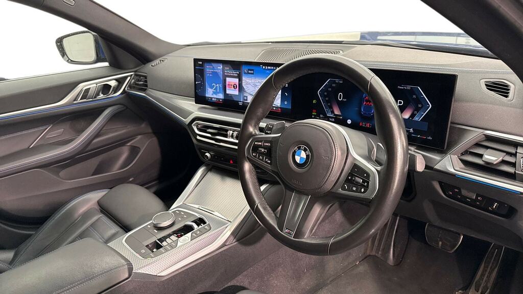 BMW 4 Series Gran Coupe 420I M Sport Step Blue #6