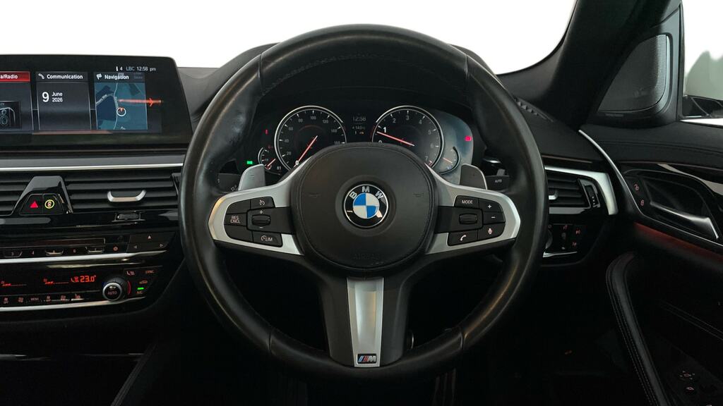 BMW 5 Series Automatic White #8