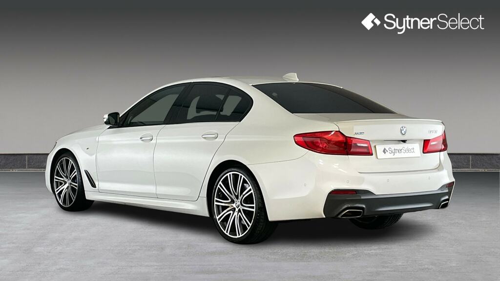 BMW 5 Series 540I Xdrive M Sport Tech Pack White #2