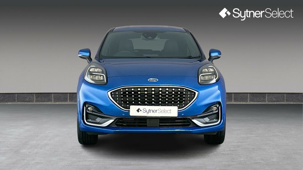 Ford Puma 1.0 Ecoboost Hybrid Mhev 155 St-line Vignale CV72MYJ Blue #4