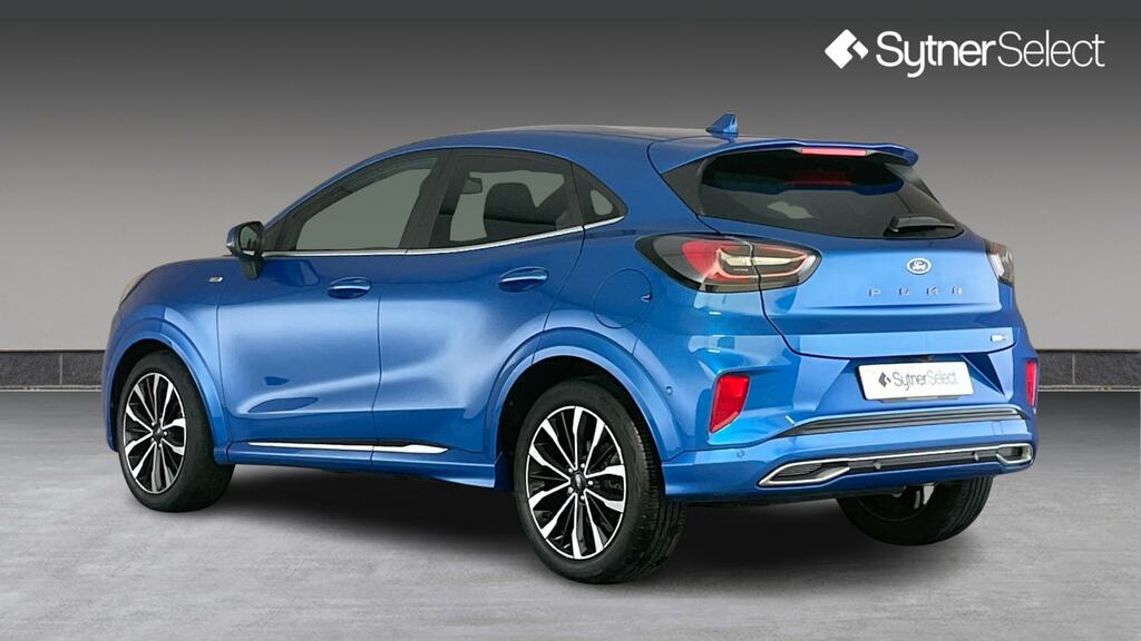Ford Puma 1.0 Ecoboost Hybrid Mhev 155 St-line Vignale CV72MYJ Blue #2