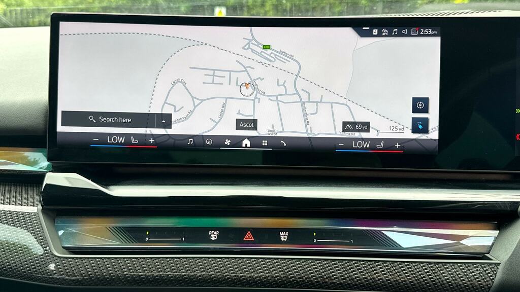 BMW i5 M60 Blue #23